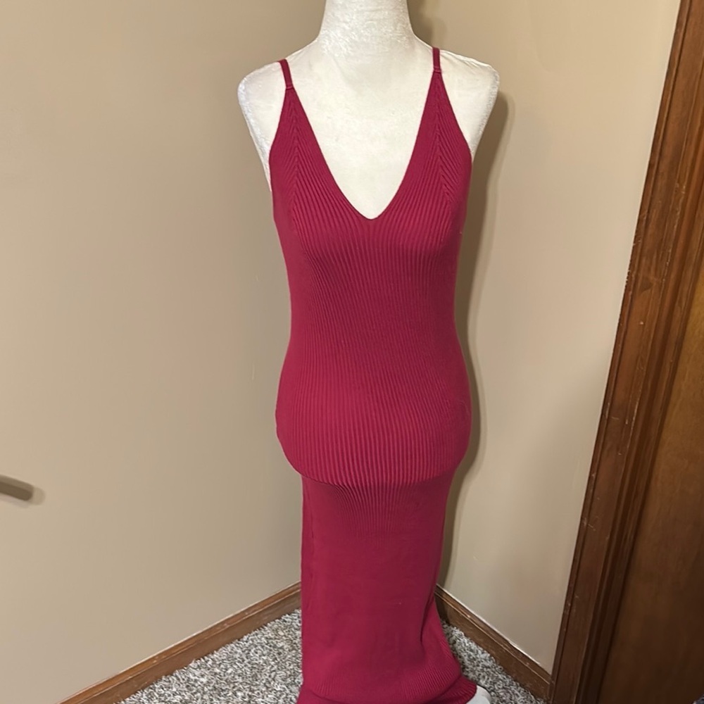 Pink Sleeveless Dress